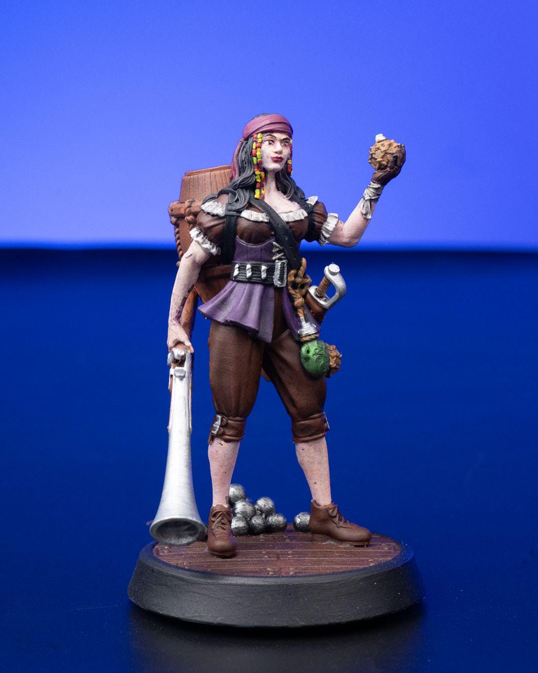 Female Pirate RPG Model w/ base