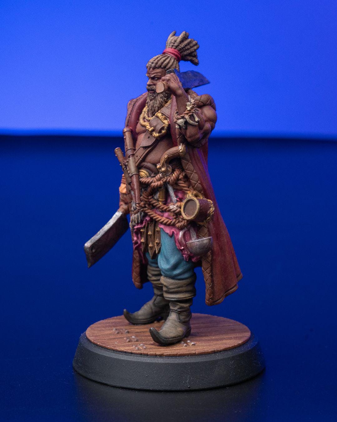 Human Butcher RPG Model w/ base