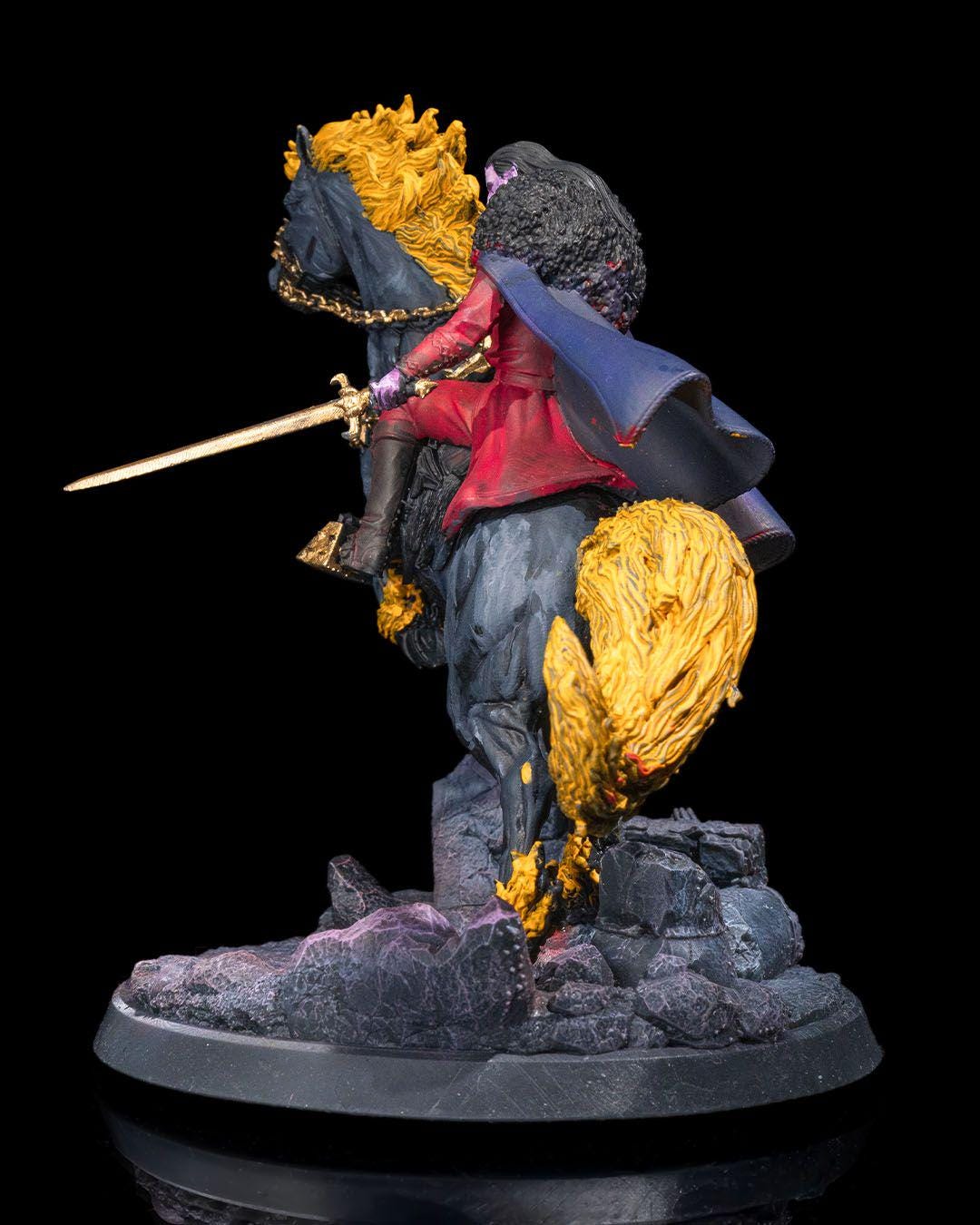 Vampire Lord on Nightmare RPG Model w/ base