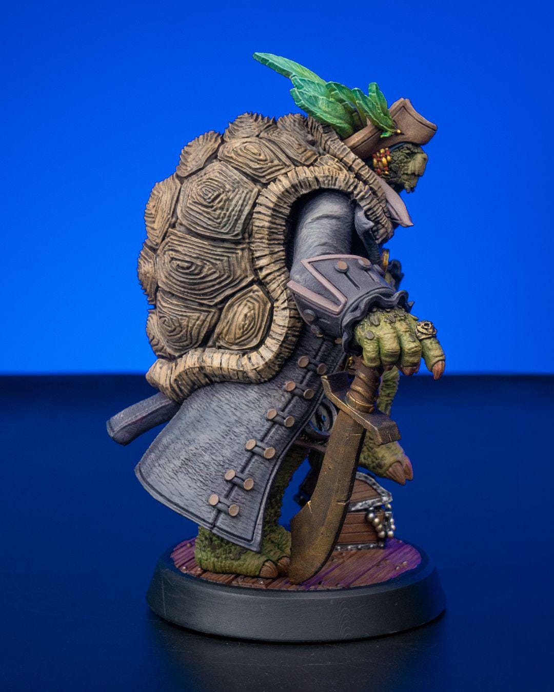 Turtle Pirate RPG Model w/ base