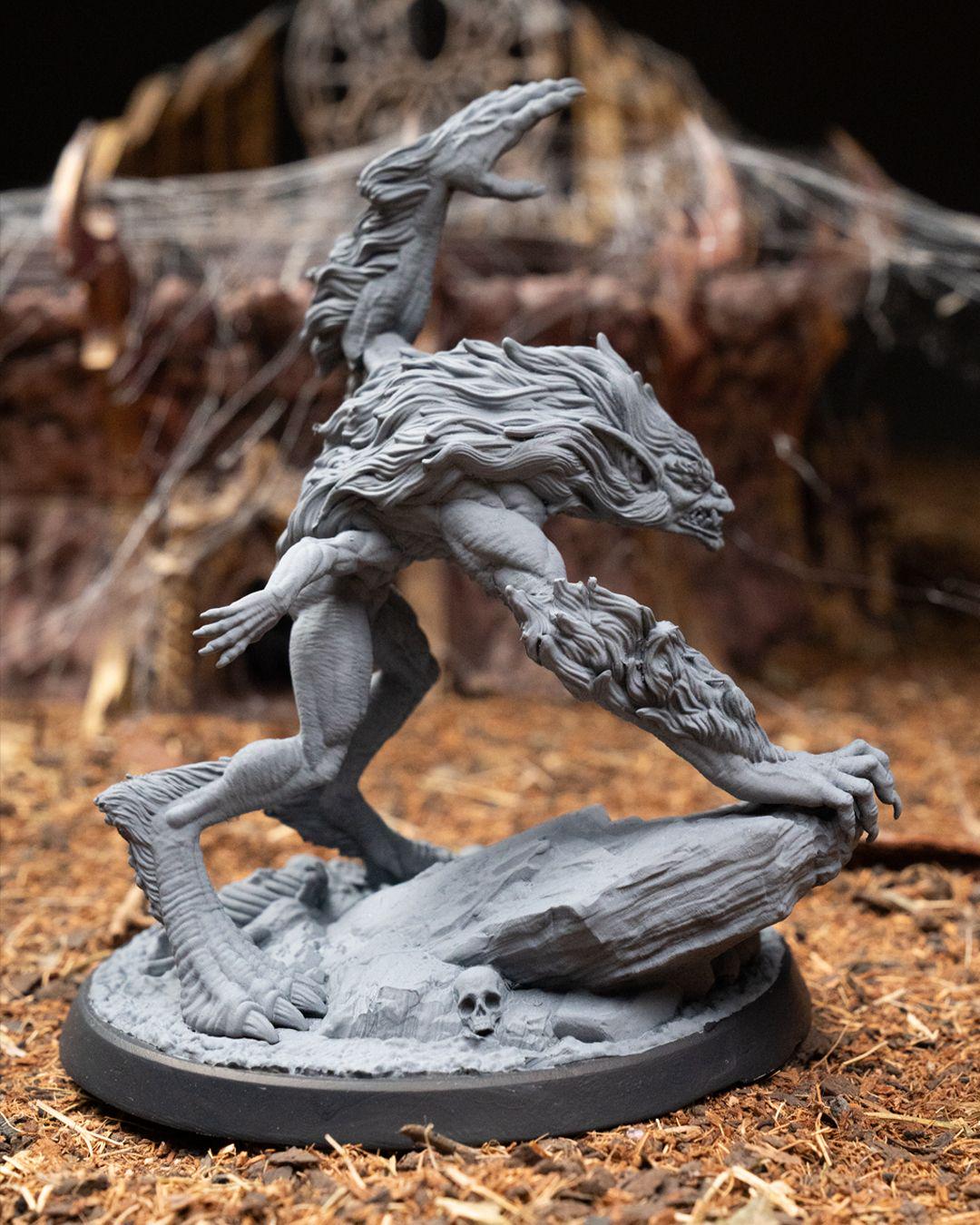 Grafted Werewolf w/ base
