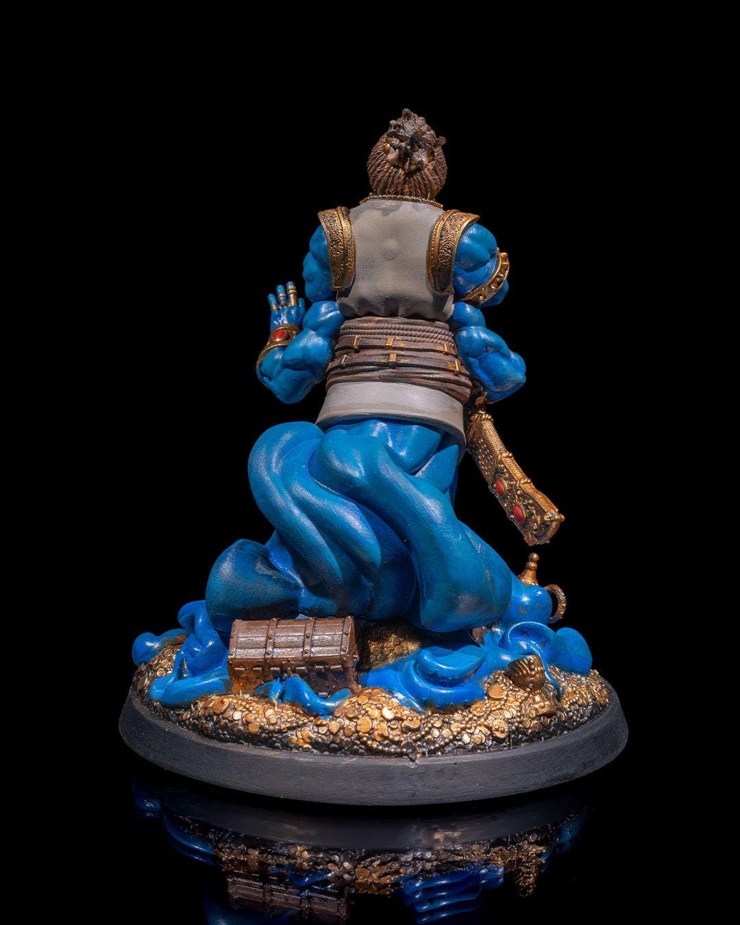 Mystical Genie RPG Model w/ base