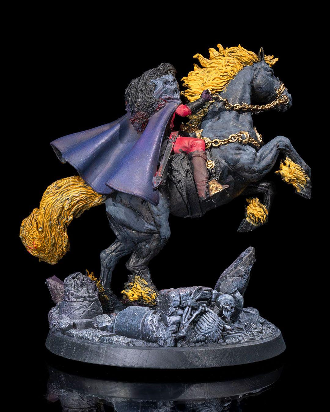 Vampire Lord on Nightmare RPG Model w/ base