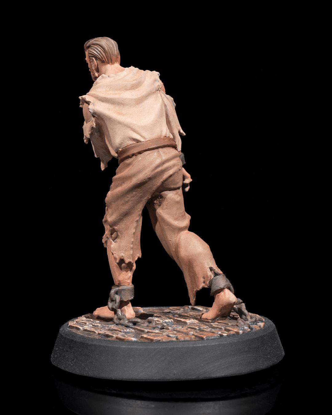 Werewolf in Human Form RPG Model w/ base