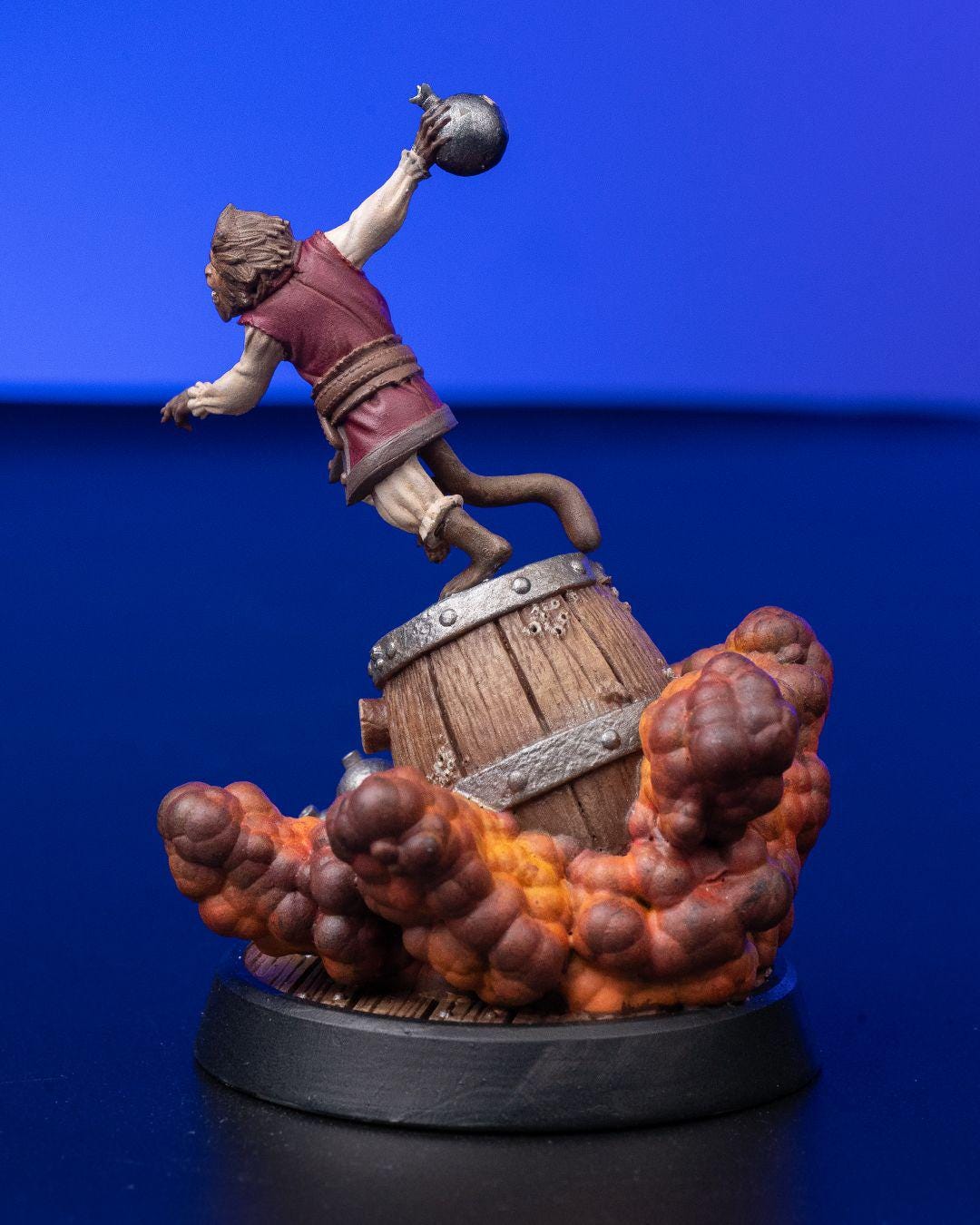Powder Monkey RPG Model w/ base