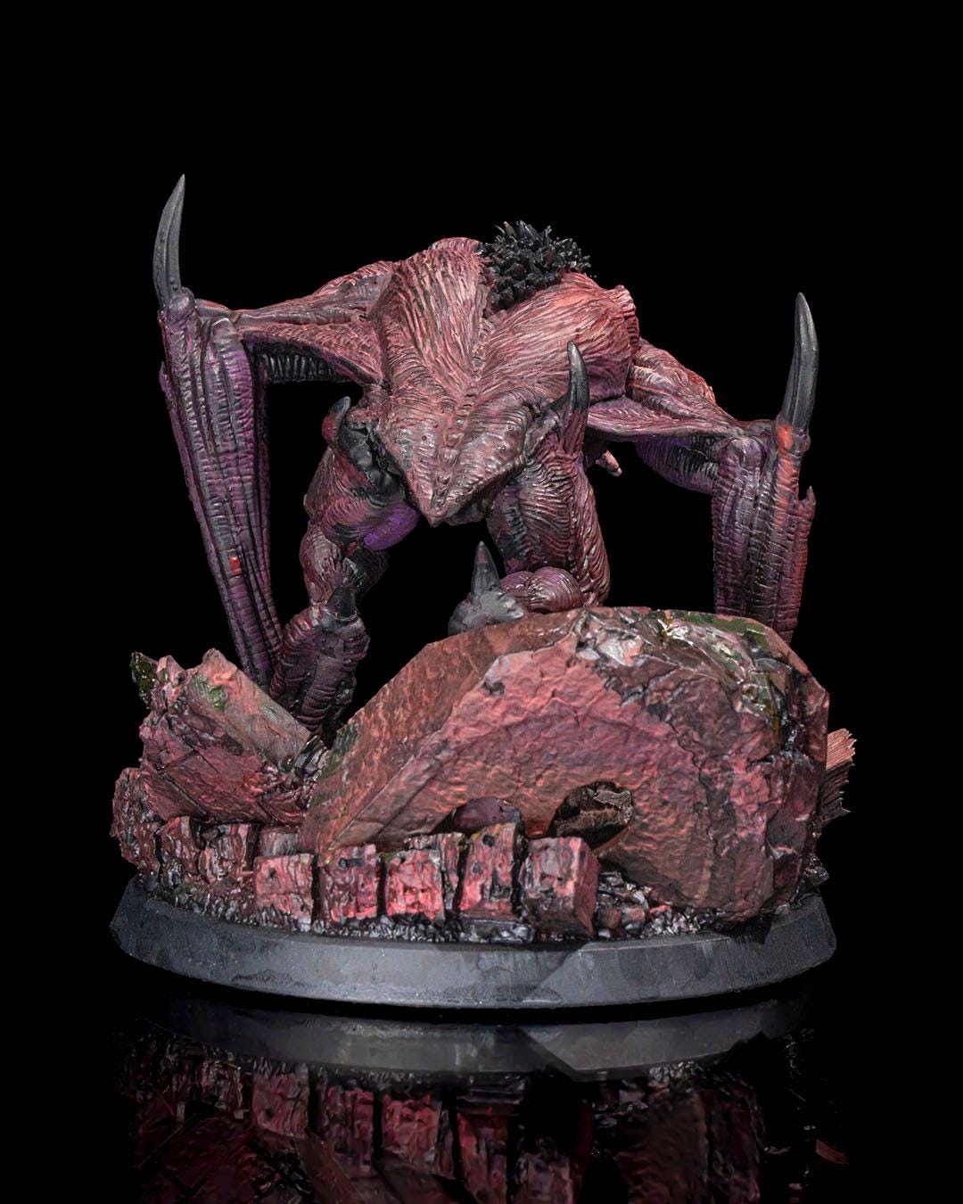 Vampire Beast RPG Model w/ base