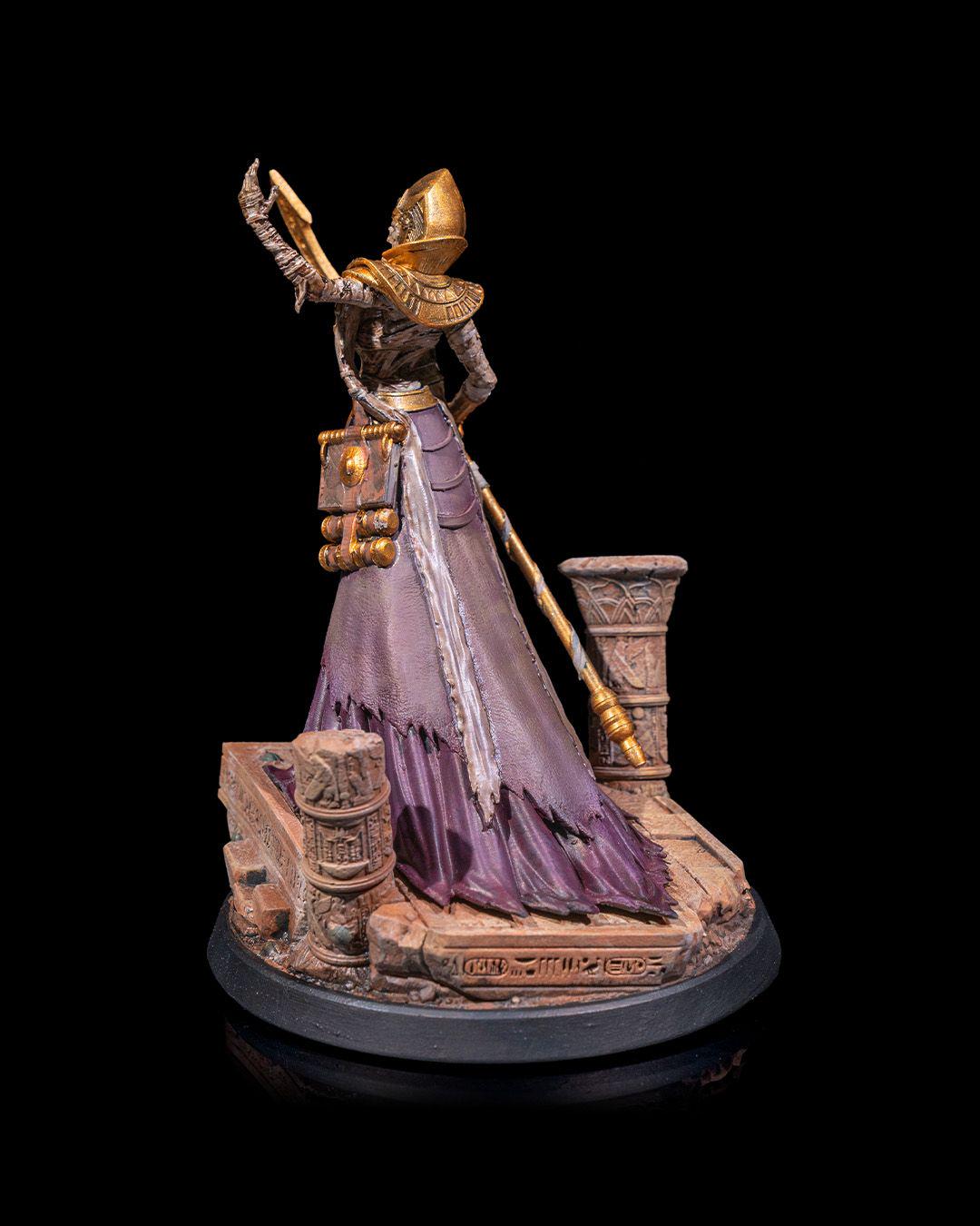 Lich King Mummy RPG Model w/ base