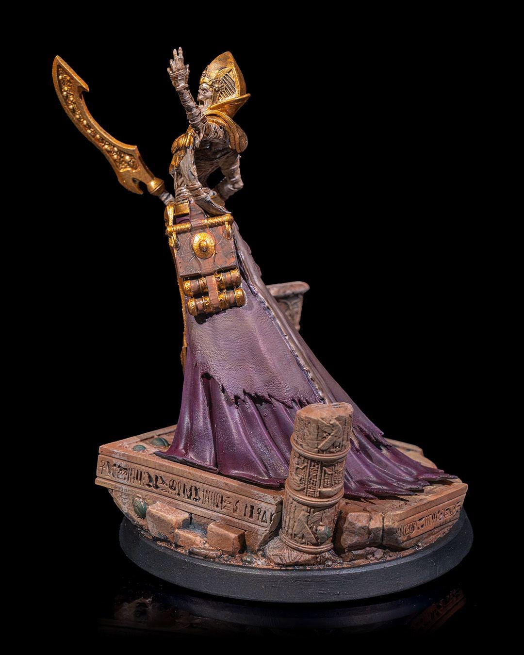 Lich King Mummy RPG Model w/ base