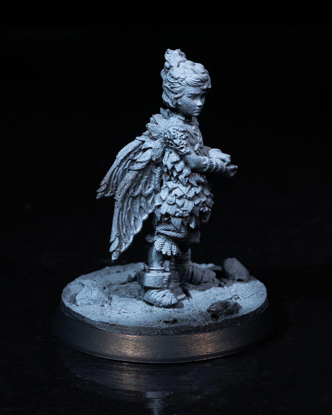 Fairy Fae Prisoner RPG Model w/ base