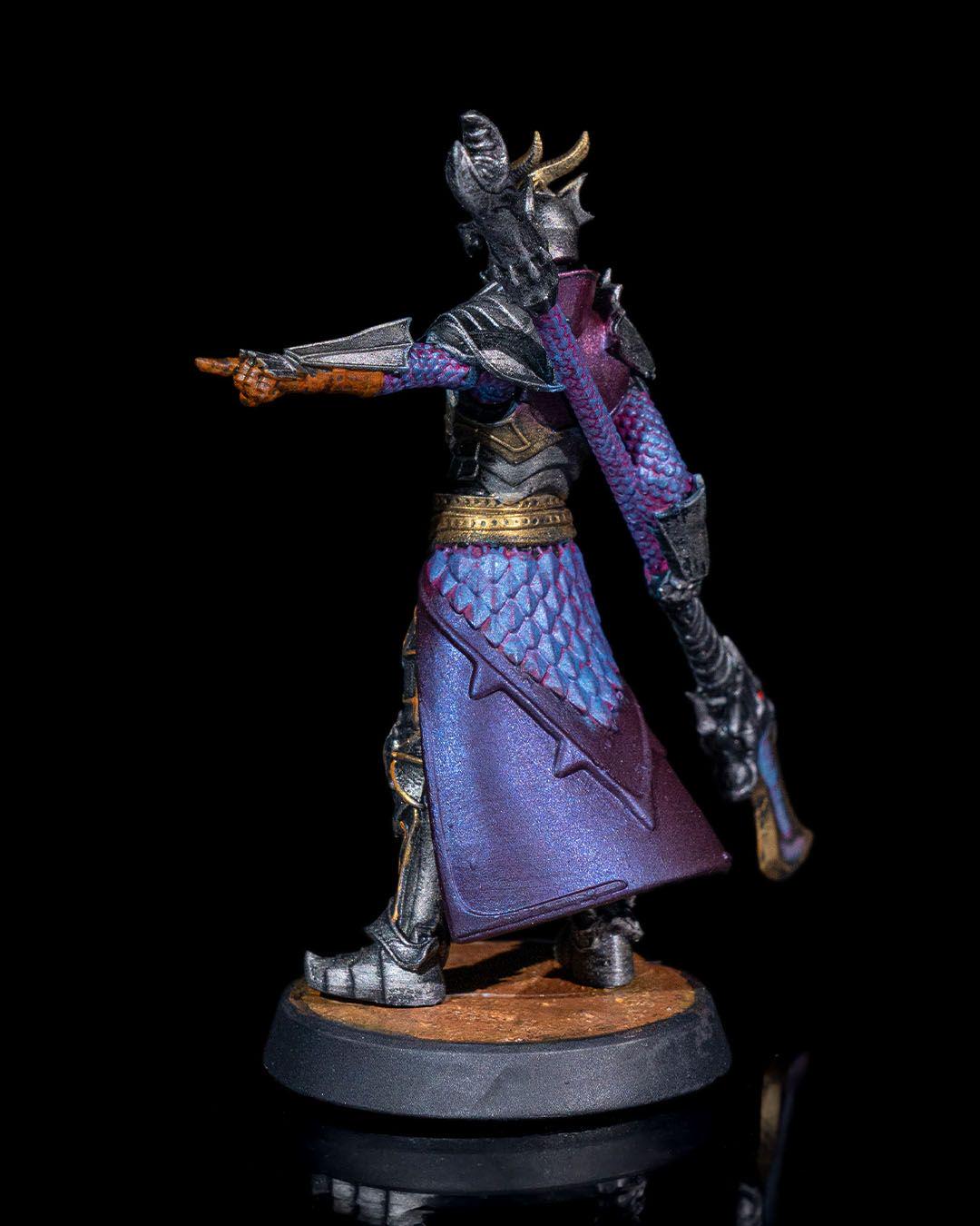 Human Dragoon RPG Model w/ base