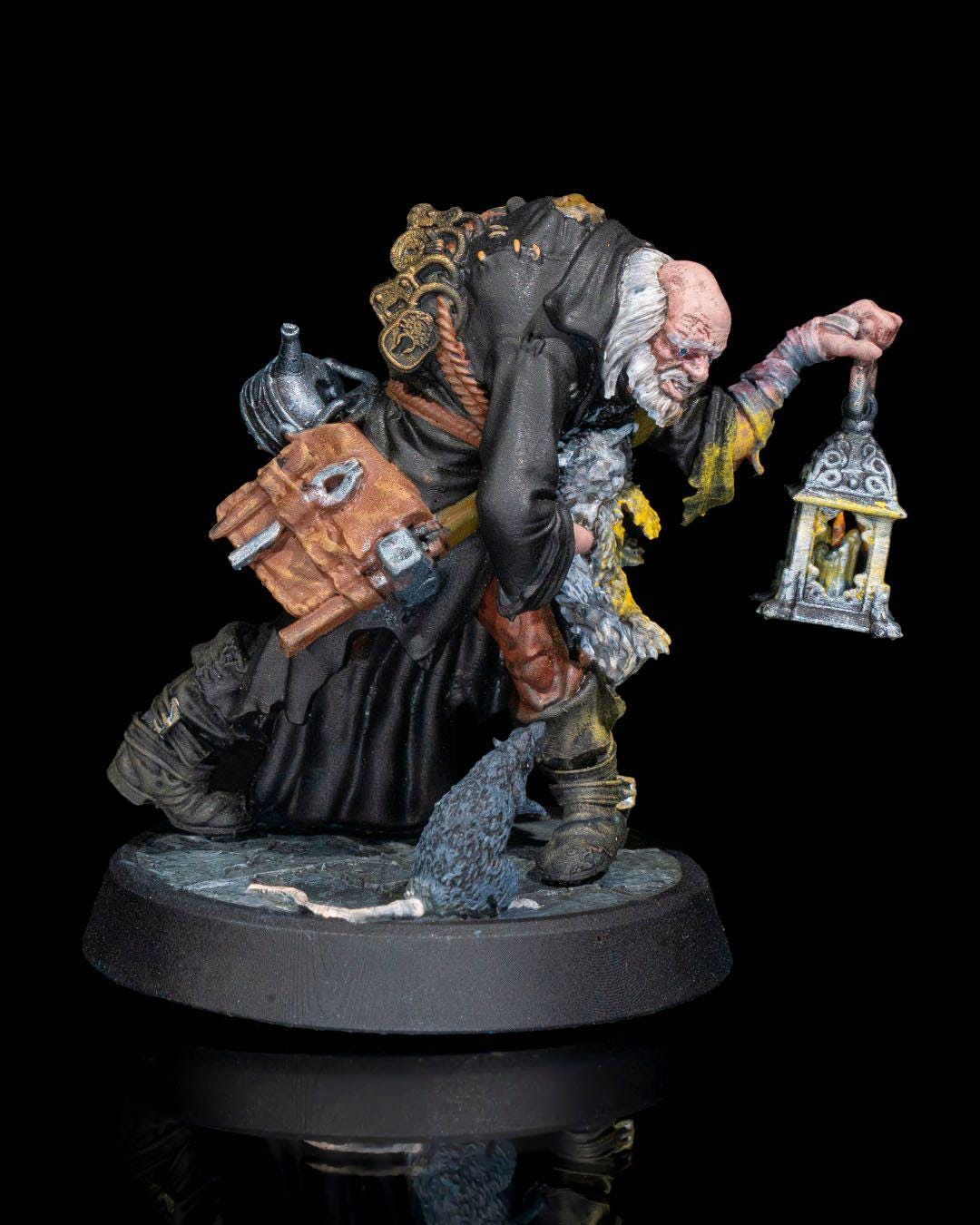 Old Codger RPG Model w/ base