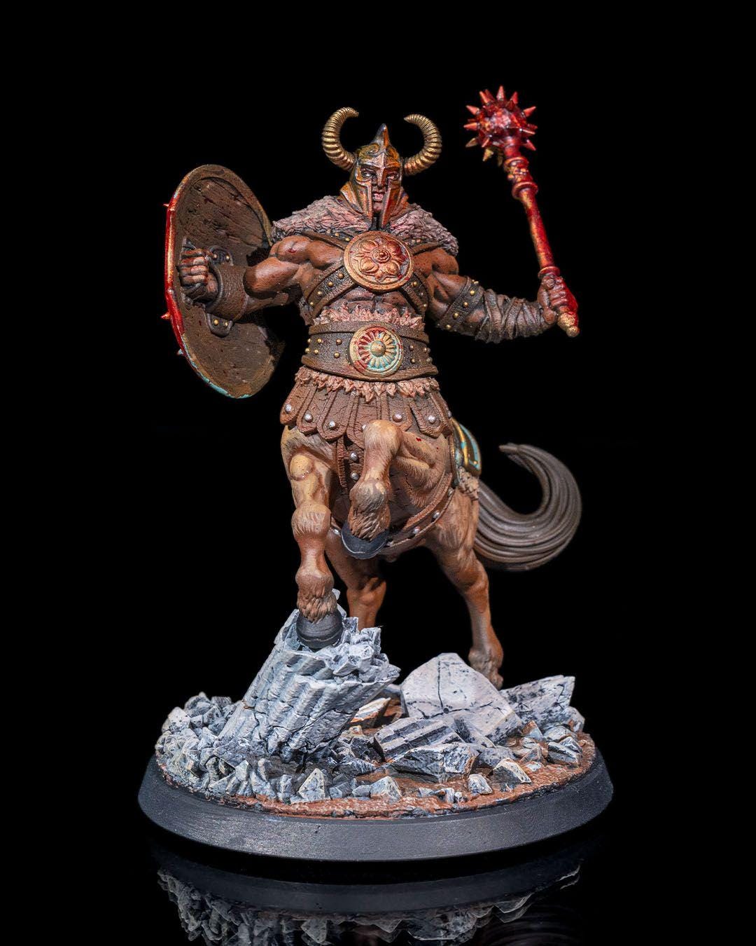 Centaur Warrior RPG Model w/ base