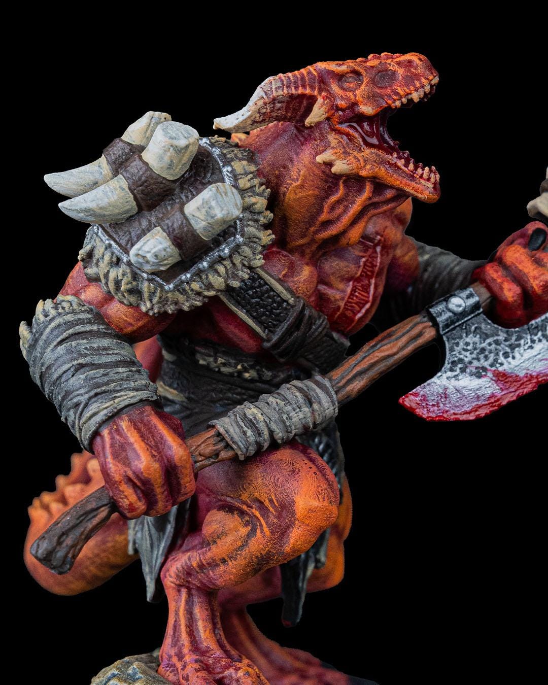 Dragonborn Barbarian w/ base