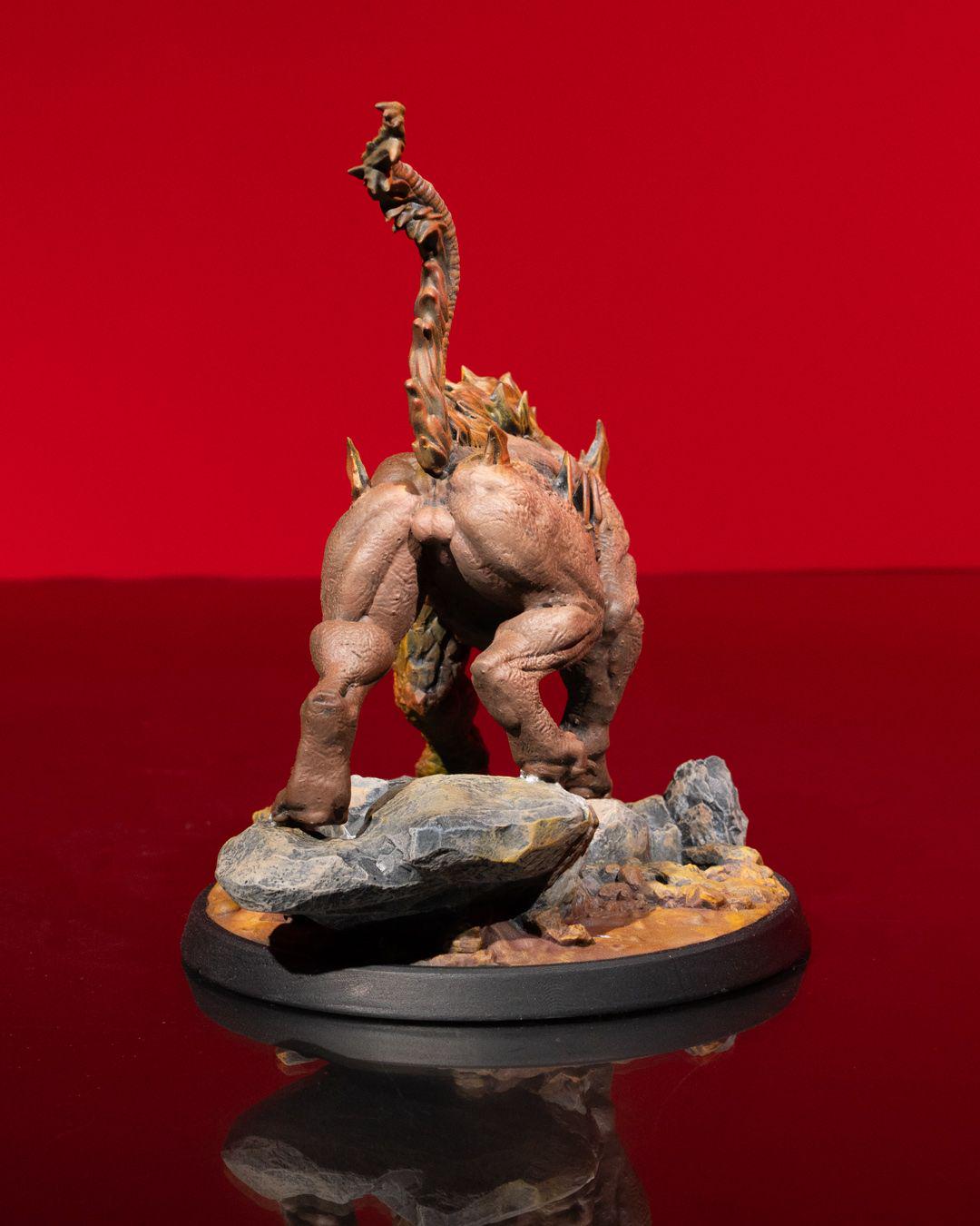 Hell Hound RPG Model w/ base