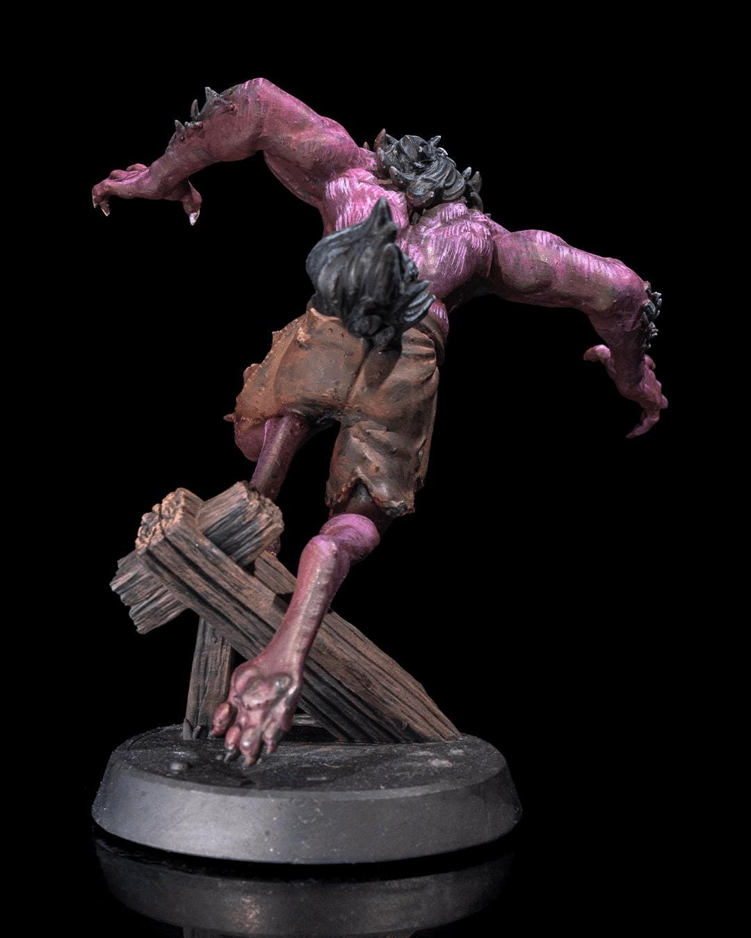 Werewolf Transformed RPG Model w/ base
