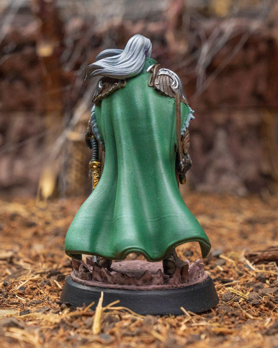 Elven Warrior RPG Model w/ base