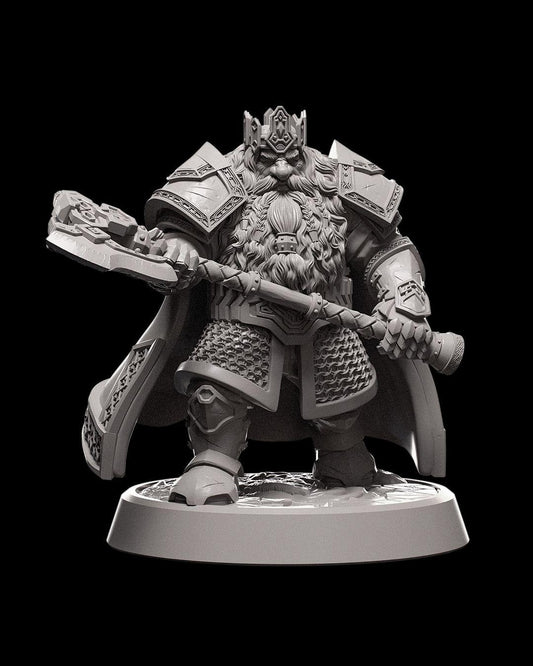 Dwarven King RPG Model w/ base
