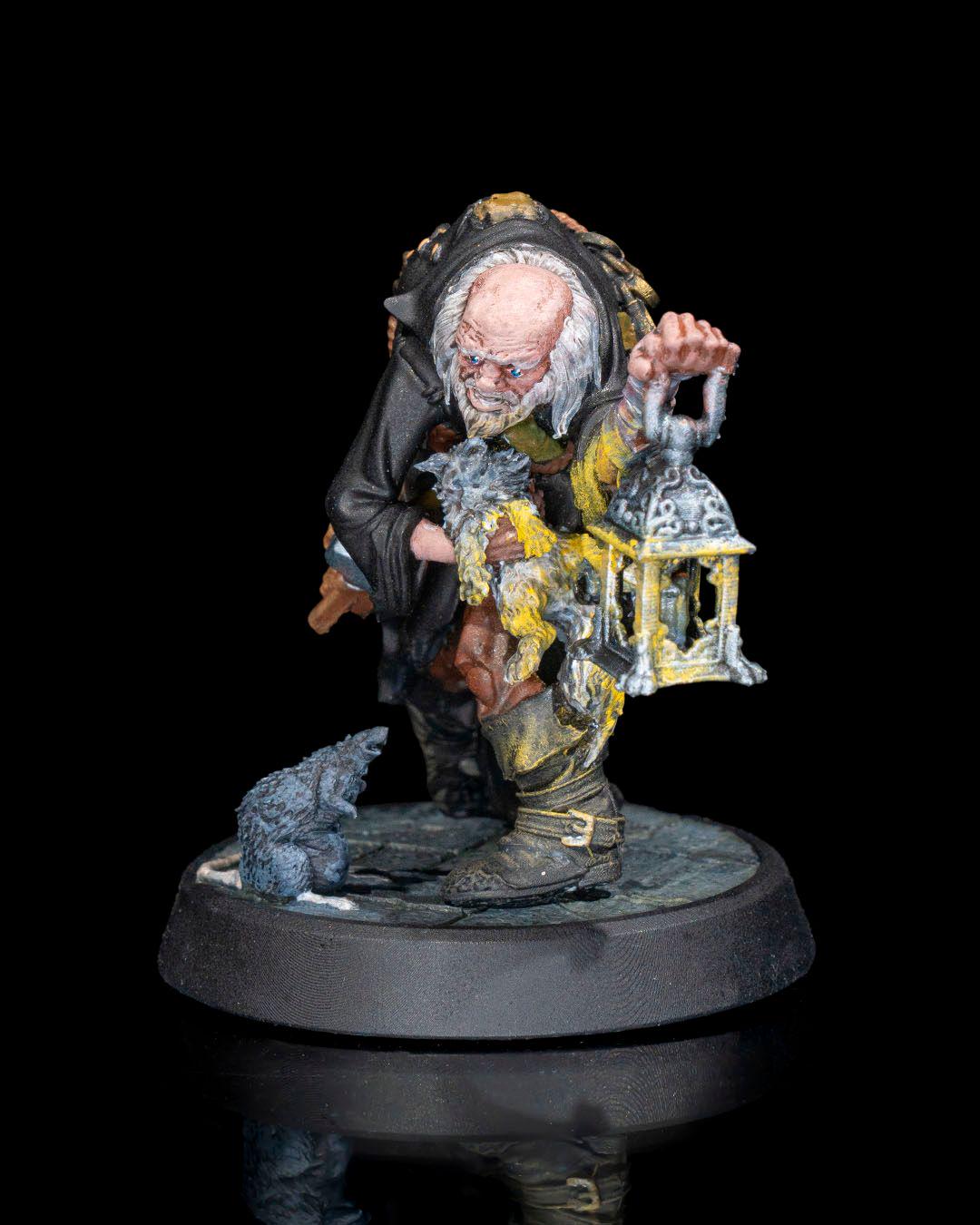 Old Codger RPG Model w/ base