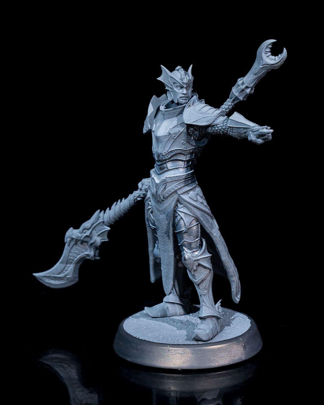 Human Dragoon RPG Model w/ base