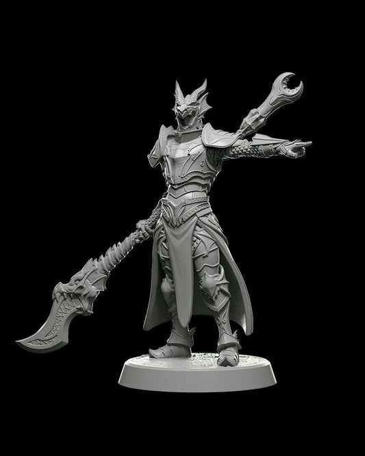 Human Dragoon RPG Model w/ base