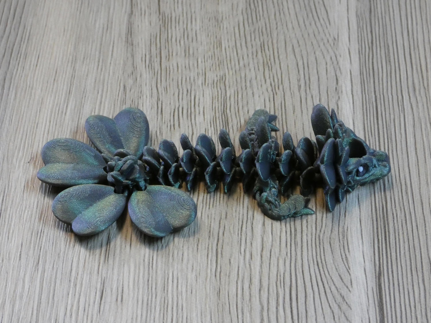 4-Leaf Clover Dragon Straw Topper | Compatible with Stanley & Simple Modern | Fits 10mm Straws
