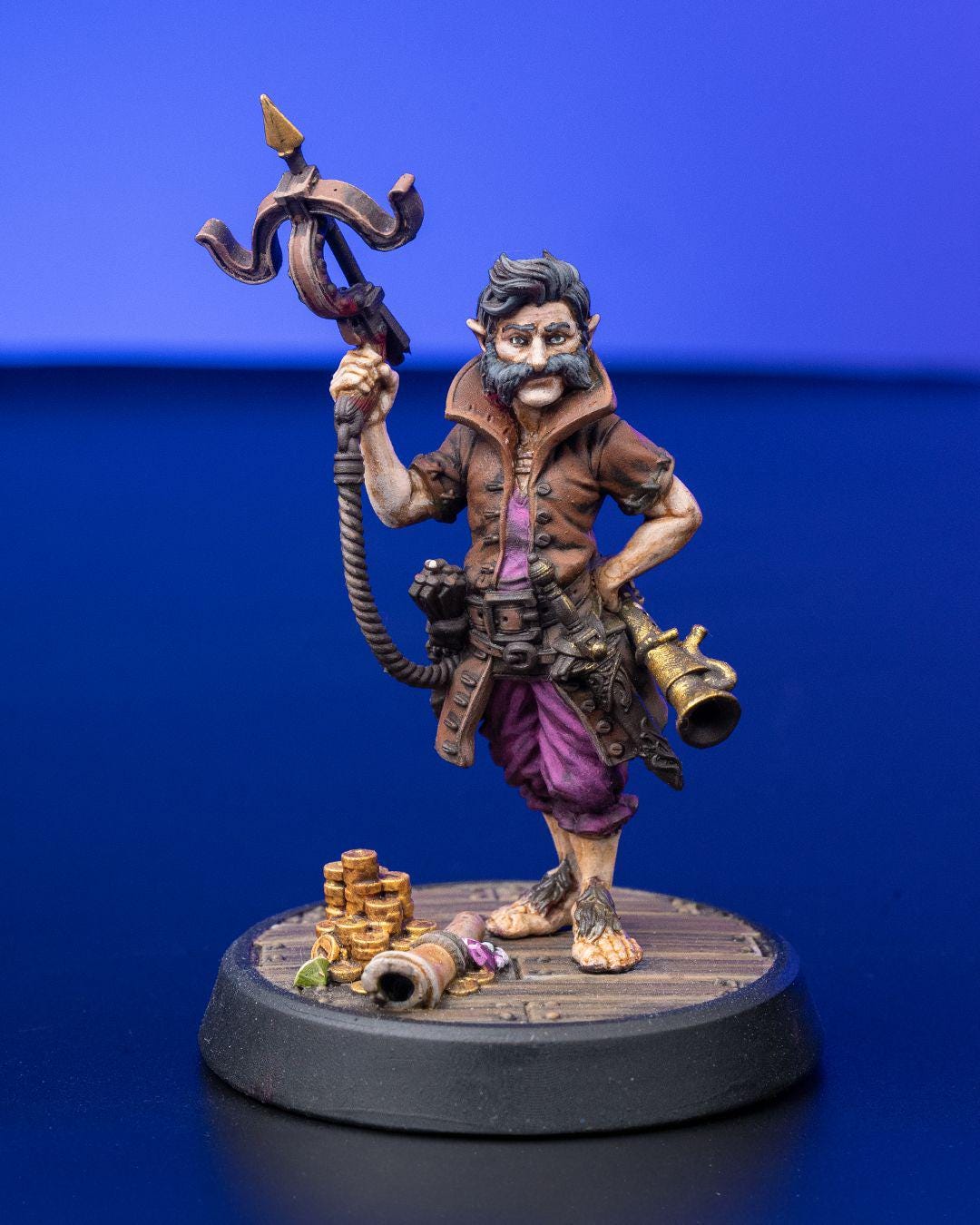 Halfling RPG Model w/ base