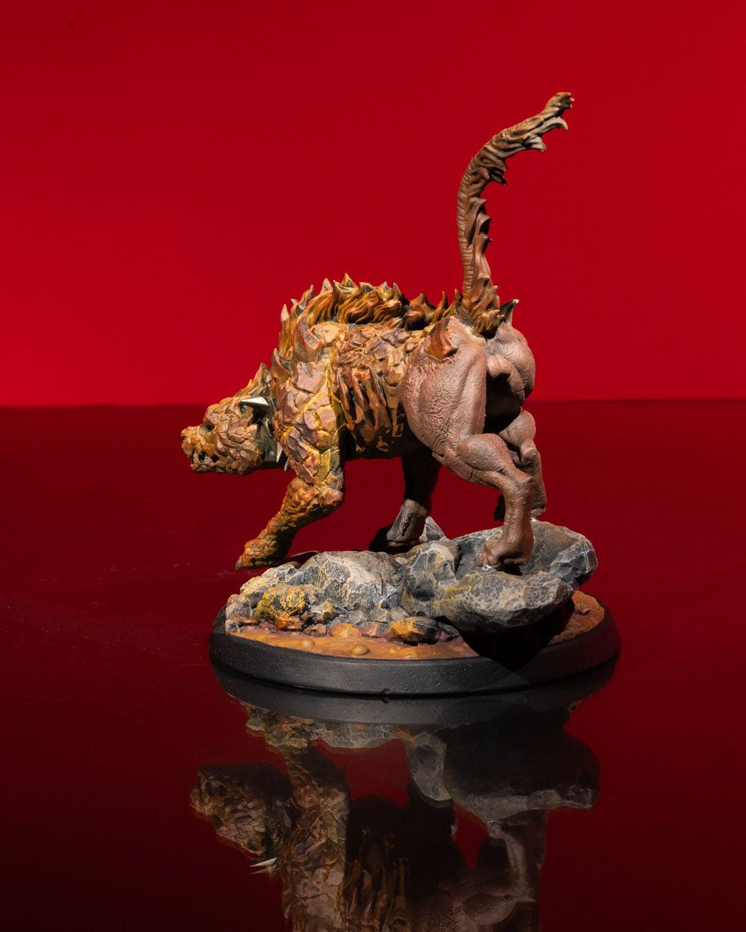 Hell Hound RPG Model w/ base