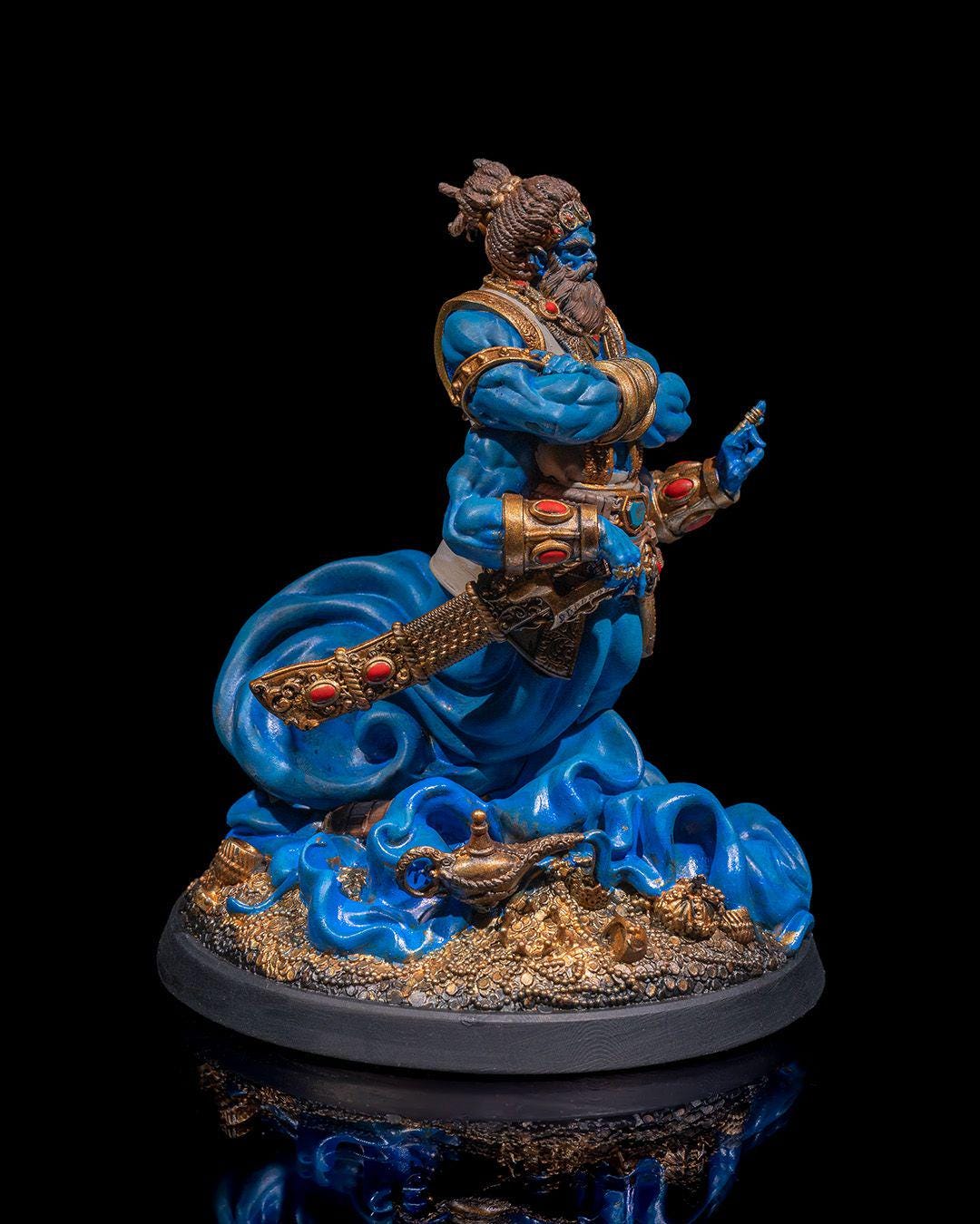 Mystical Genie RPG Model w/ base