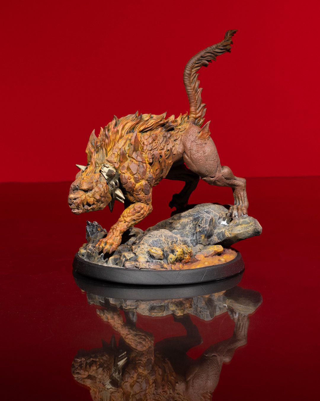 Hell Hound RPG Model w/ base