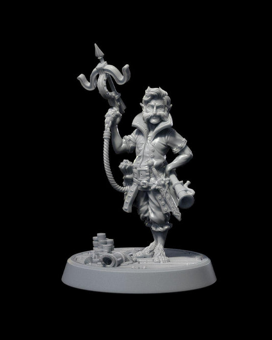 Halfling RPG Model w/ base