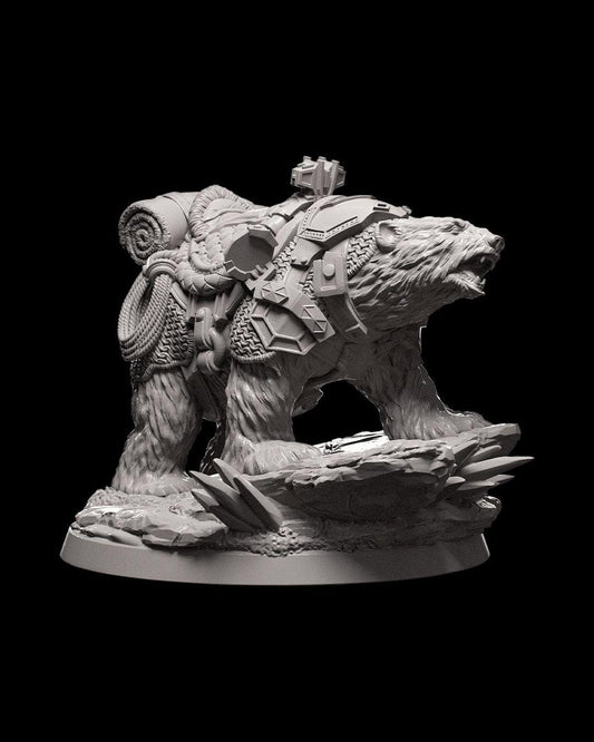 Bear Companion RPG Model w/ base