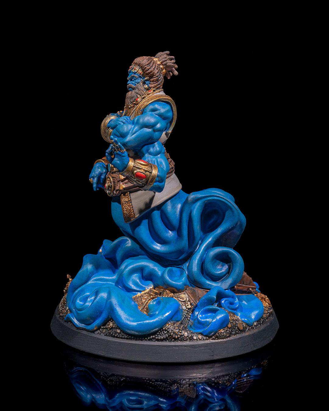 Mystical Genie RPG Model w/ base