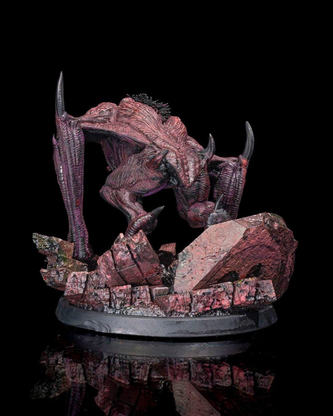 Vampire Beast RPG Model w/ base