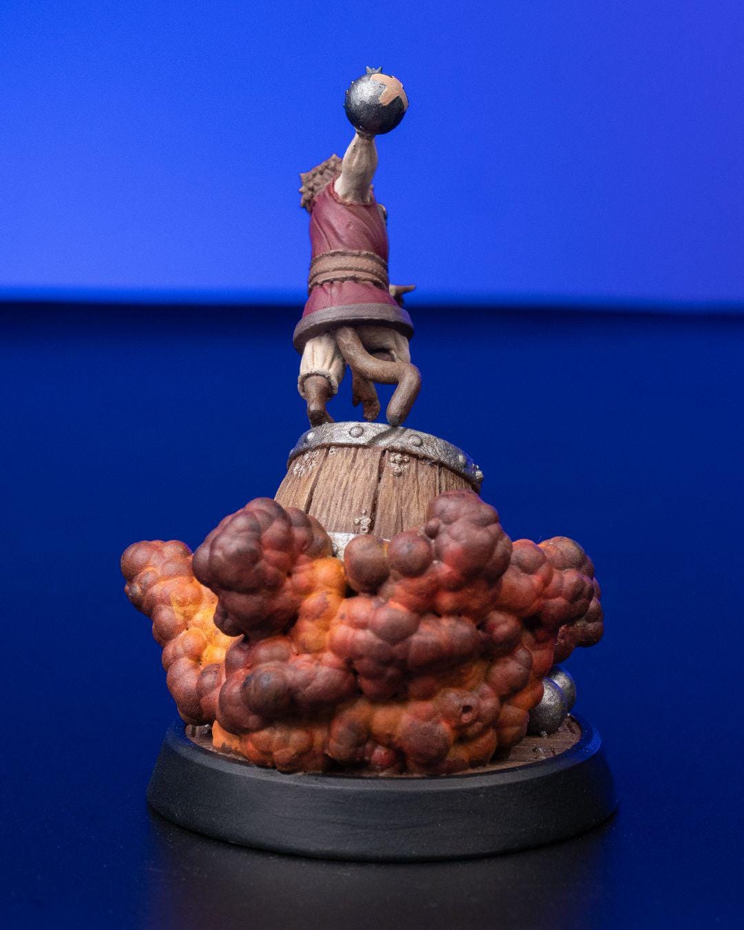 Powder Monkey RPG Model w/ base