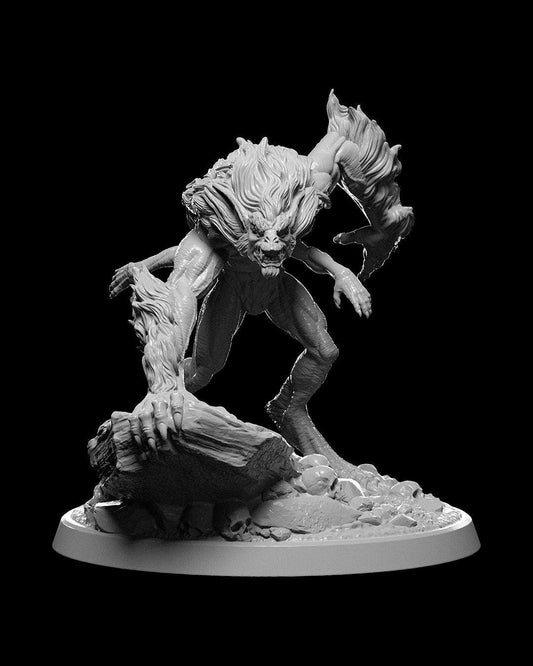 Grafted Werewolf w/ base