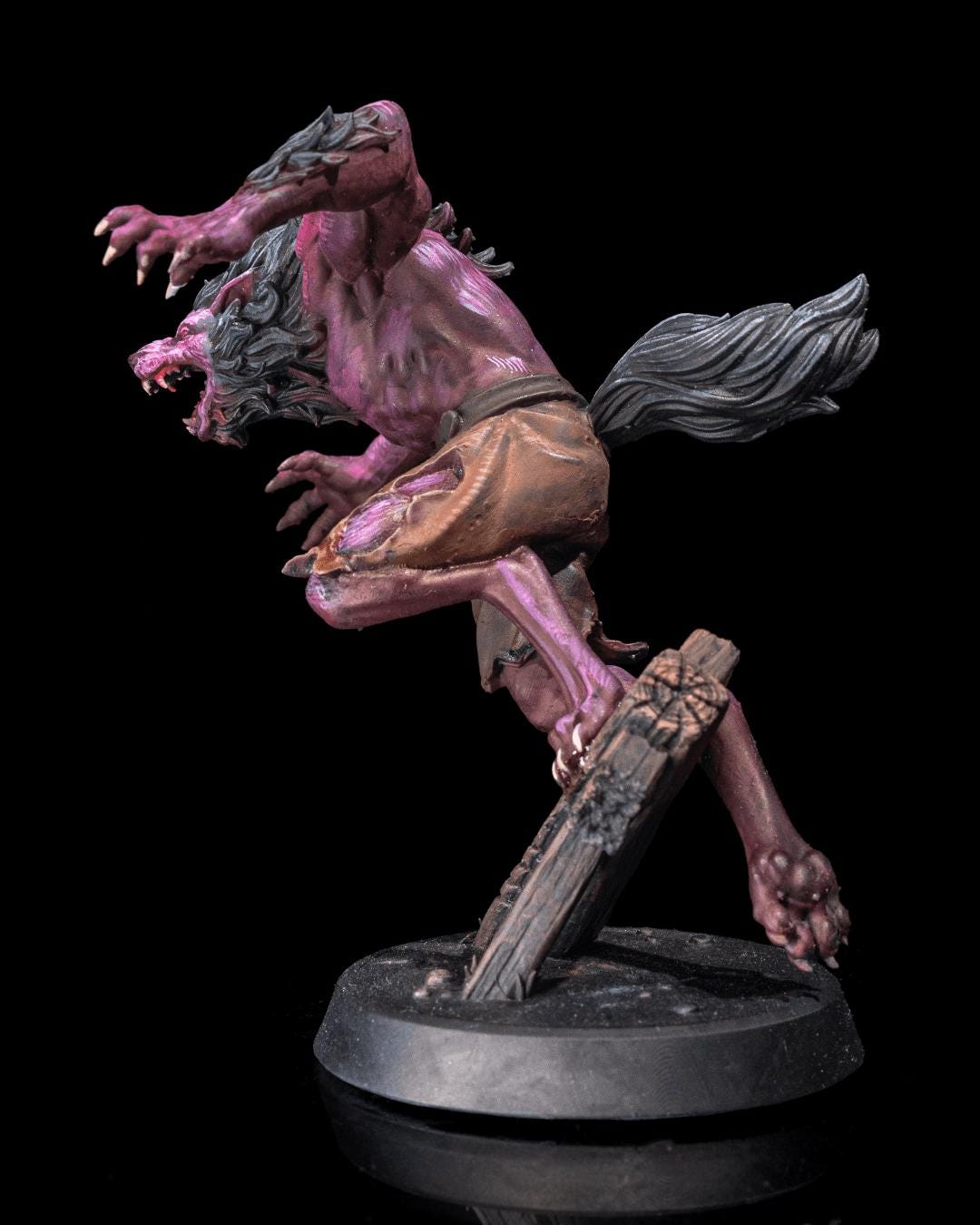 Werewolf Transformed RPG Model w/ base