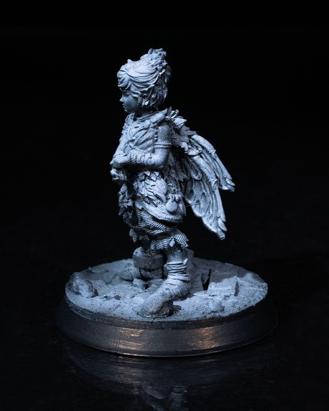 Fairy Fae Prisoner RPG Model w/ base