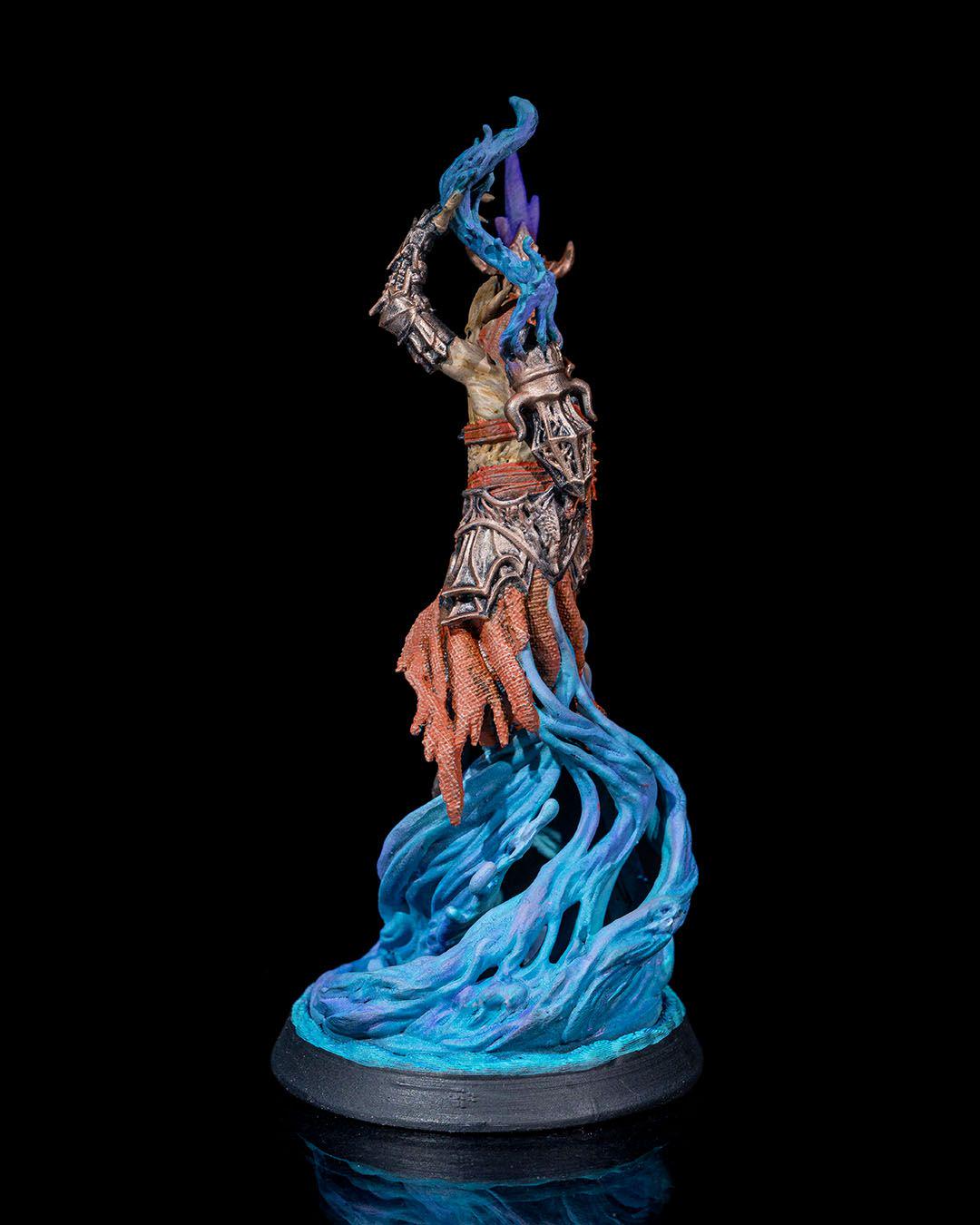 Evil Sorcerer RPG Model w/ base