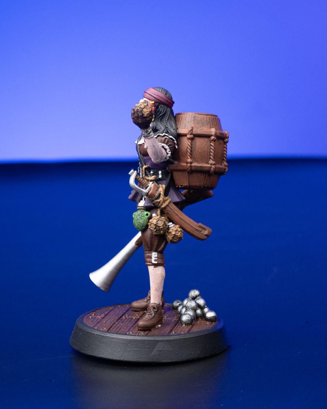 Female Pirate RPG Model w/ base
