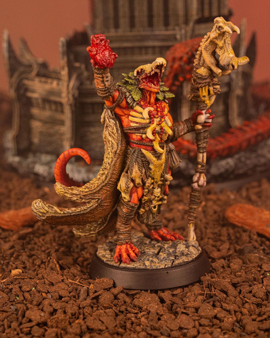 Dragonborn Shaman w/ base