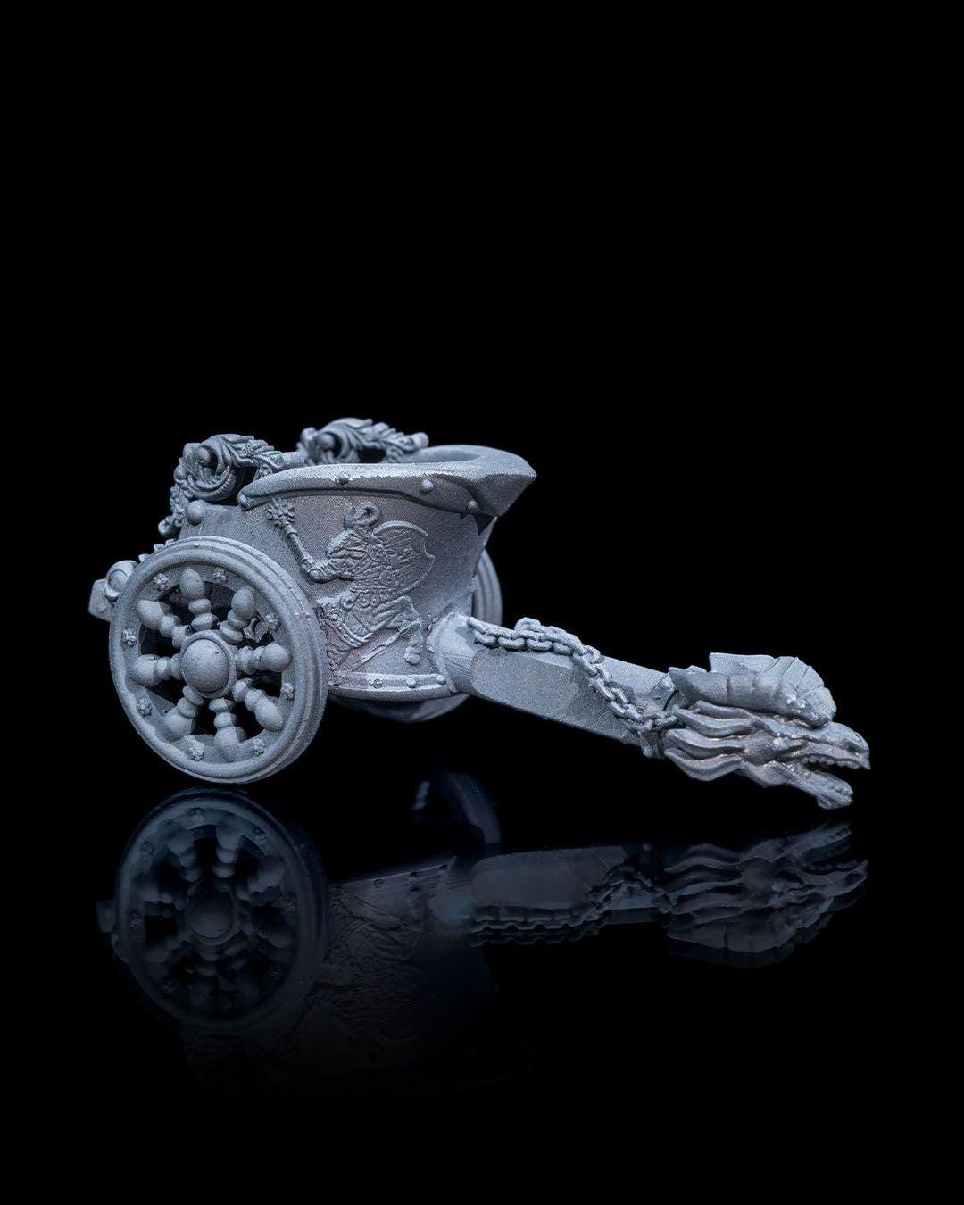 Fantasy War Chariot RPG Model w/ base