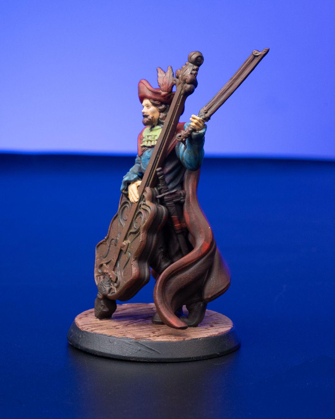 Bard with Double Bass w/ base