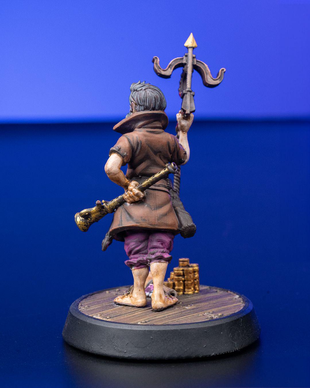 Halfling RPG Model w/ base