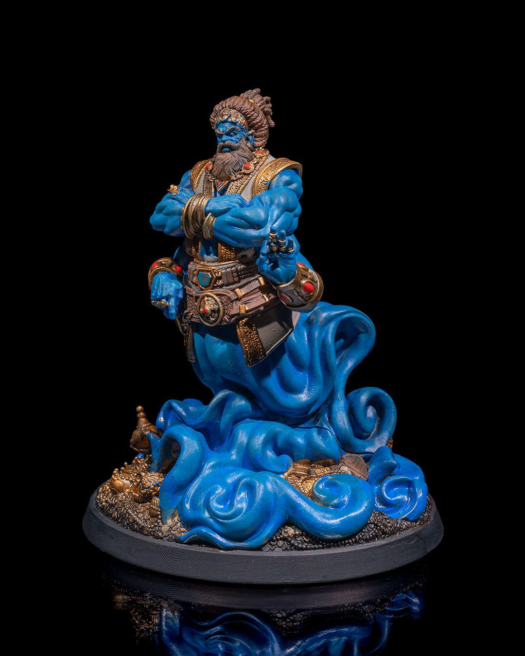 Mystical Genie RPG Model w/ base