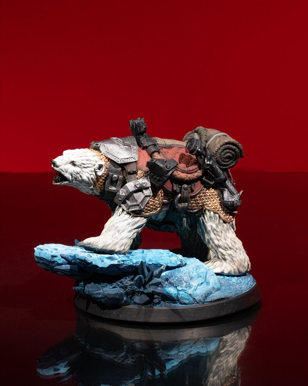 Bear Companion RPG Model w/ base