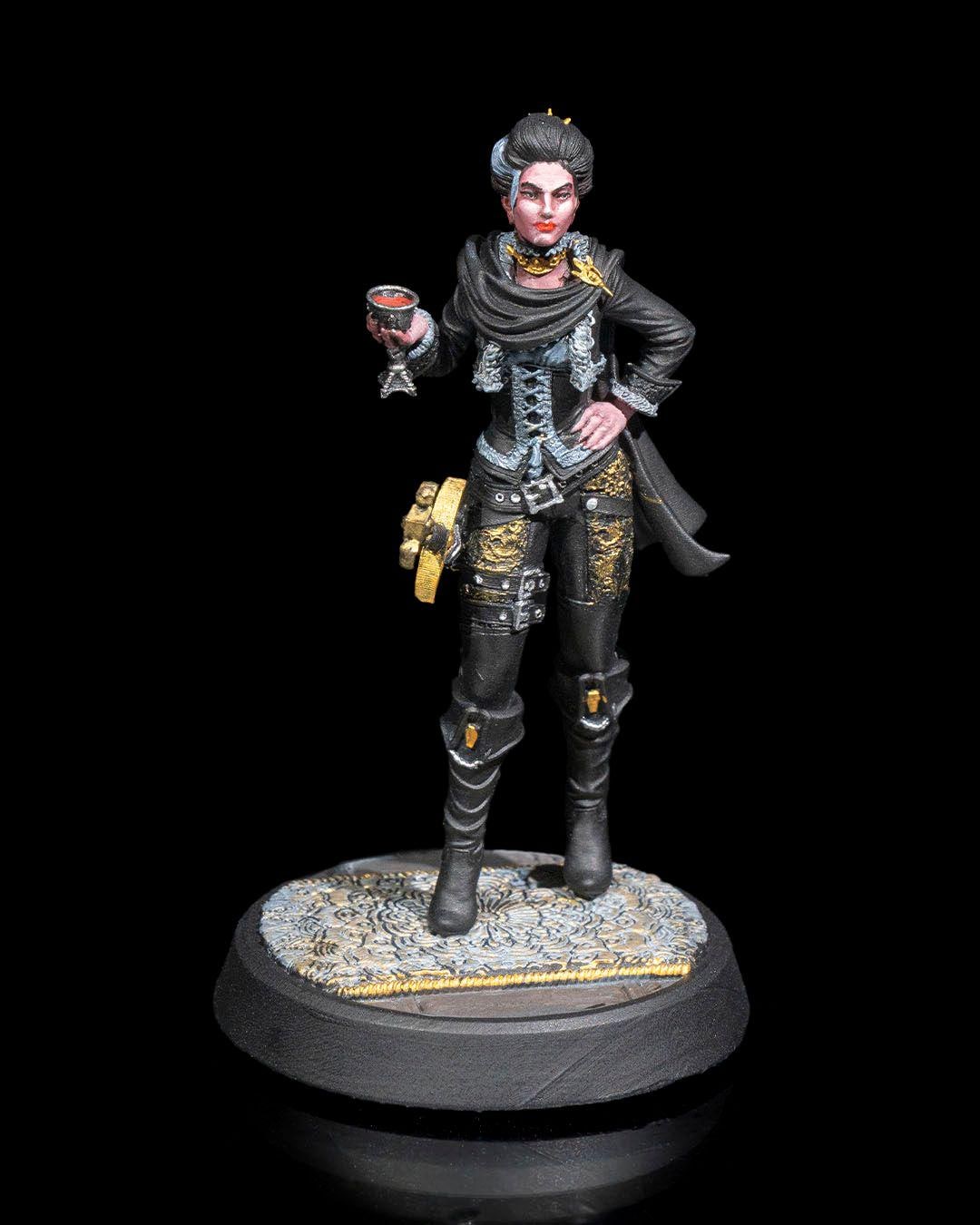 Human Noblewoman RPG Model w/ base