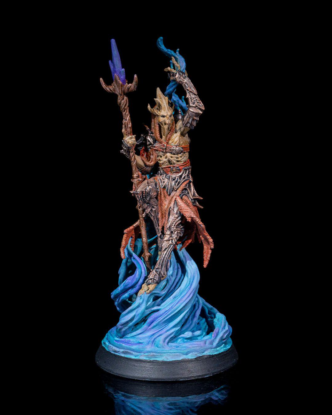 Evil Sorcerer RPG Model w/ base