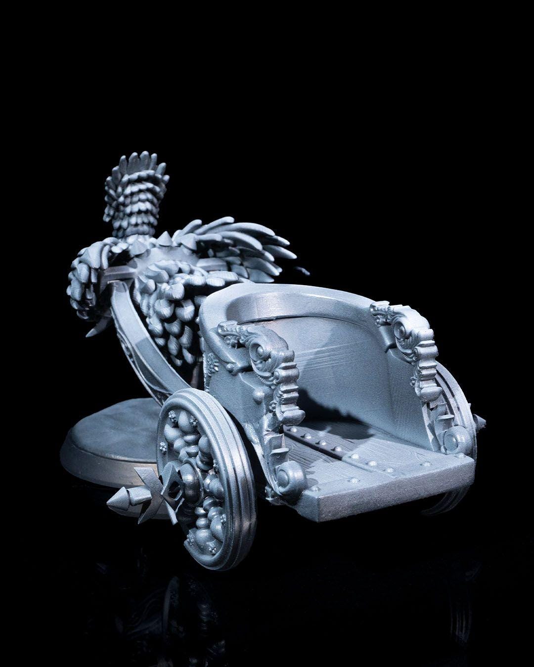 Fantasy War Chariot RPG Model w/ base