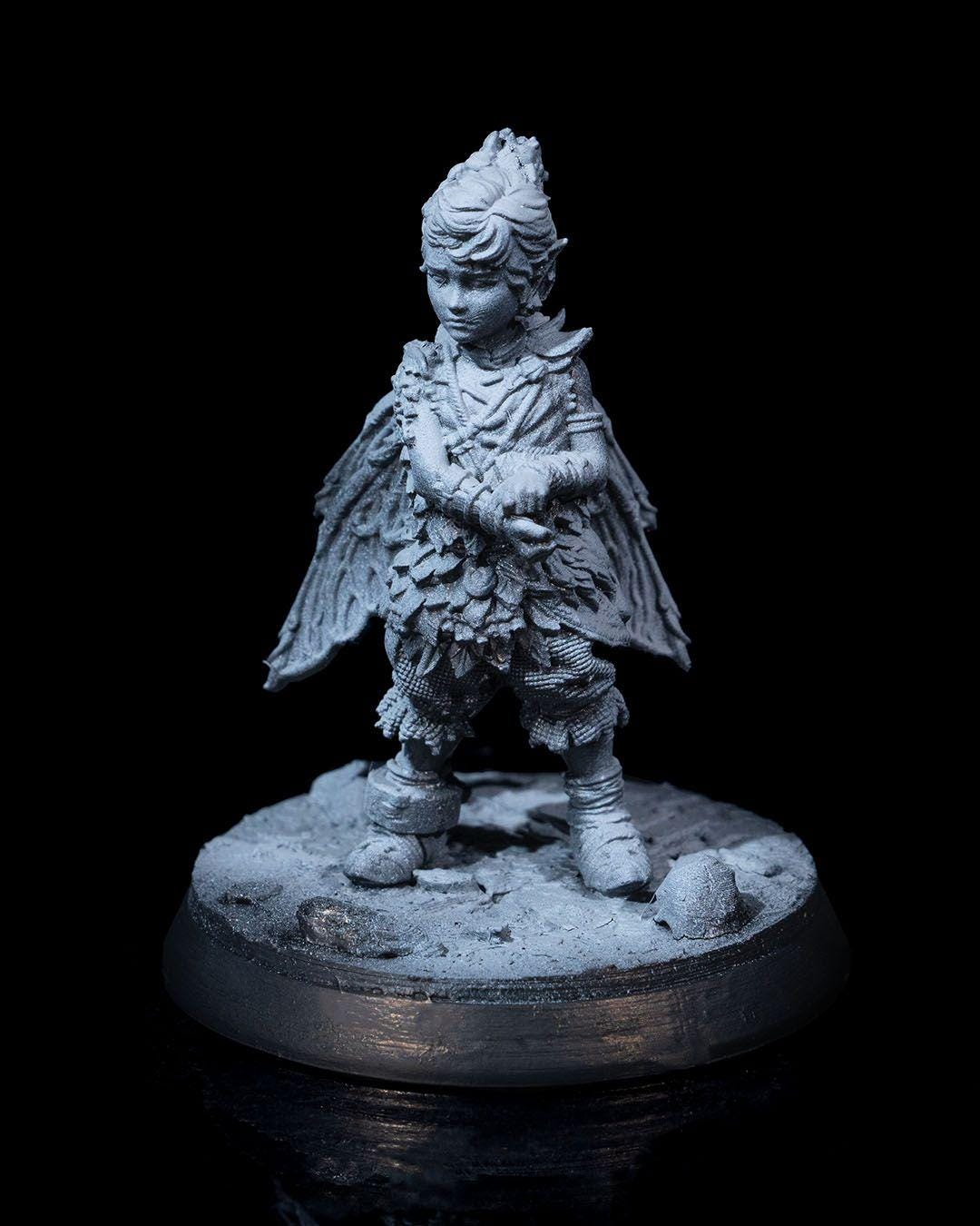 Fairy Fae Prisoner RPG Model w/ base