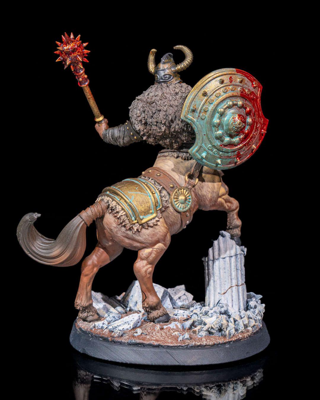 Centaur Warrior RPG Model w/ base